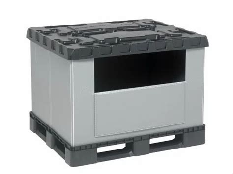 Plastic Box - Flc Foldable Plastic Pallet Box Trader - Retailer from Pune