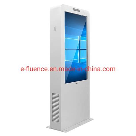 China 55′′fully Outdoor Vertical Digital Signage Totem WiFi Touch LCD ...