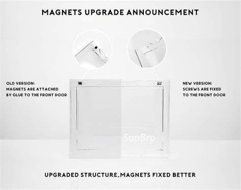 SupBro Collection Crate - Easy Access Storage Shoes Box -Plastic ...