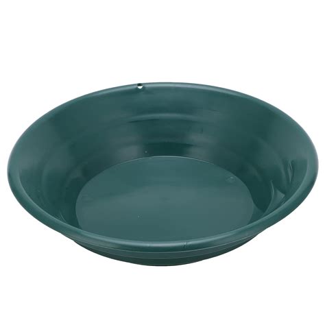 Gold Mining Pan, Gold Panning Tool Green 180° Shallow Groove Design ...