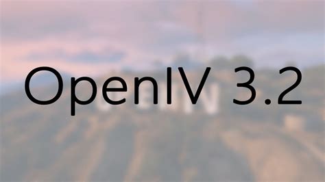 OpenIV 1.6 for GTA 4