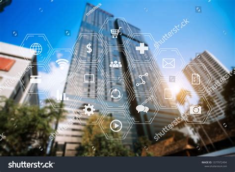 Smart City Data Management Platform Virtual Stock Photo 1377972494 ...