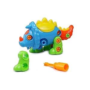 BUSHIKO Chlidren Dinosaur Toys,Take Apart Stem Learning Toys with ...