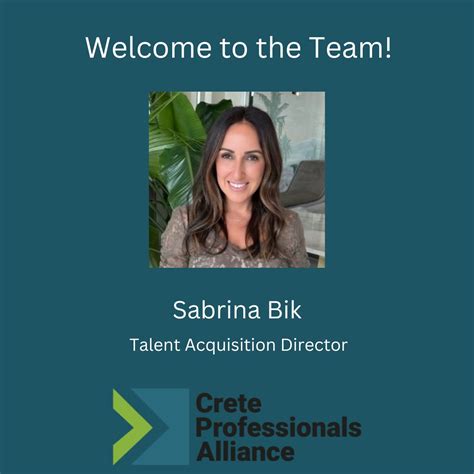 Crete Professionals Alliance on LinkedIn: We are excited to have ...