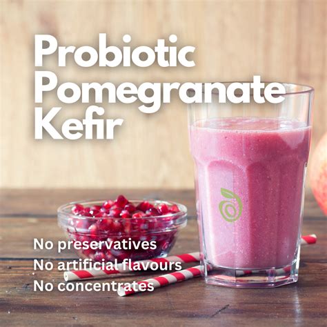 Organic Probiotic Kefir - Pomegranate - 220 ml – Satva Farm