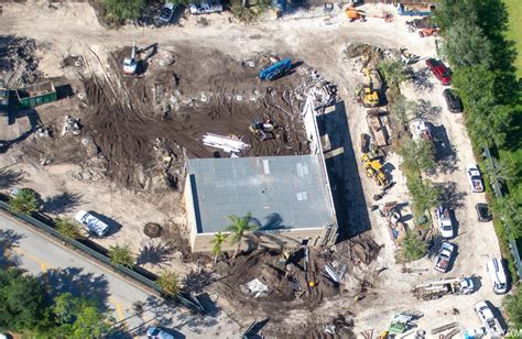 Aerial View of McDonald's Demolition Near Disney's All-Star Resort at ...