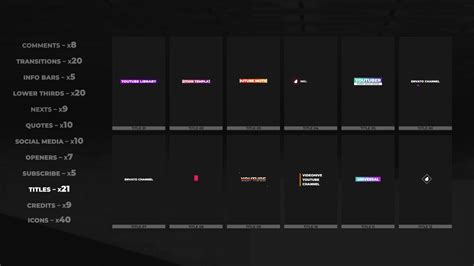 Vertical Graphics Pack | Essential Graphics MOGRT Videohive 26748667 ...