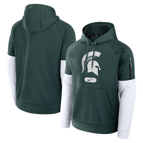 Nike Michigan State Spartans Fitness Performance Pullover Hoodie | Academy