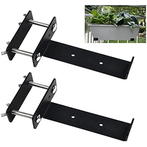ZenSen Deck Railing Planter Box Brackets, Deck and India | Ubuy