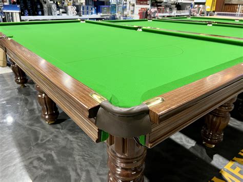 NPC Pool Snooker Billiard Table 9ft Royal DELUXE Walnut With Green Felt