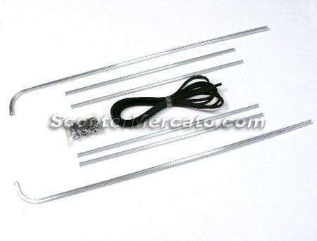 RAILKIT-VBB Chassis, Floor Rail Kit for VBB Vespa ScooterMercato.com
