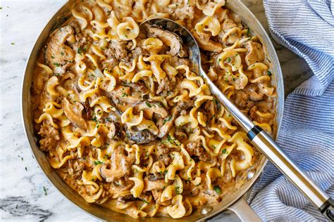 One-Pot Beef Stroganoff Recipe – How to Cook Beef Stroganoff — Eatwell101