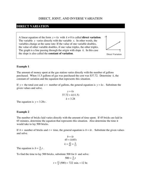 Image result for How to Solve Direct Variation