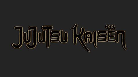 JUJUTSU KAISEN LOGO 3D model 3D printable | CGTrader