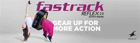 Fastrack reflex 2.0 Uni-sex activity tracker - Calorie counter, Call ...