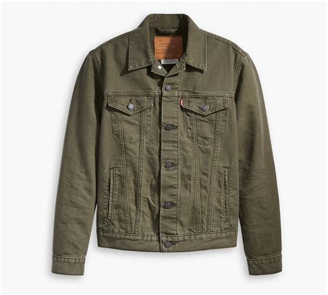 Canvas Trucker Jacket - Green | Levi's® US