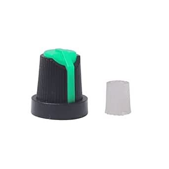 Electronic Spices Green Color Potentiometer Knob Rotary Switch Cap Pack ...