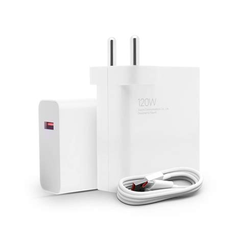 Xiaomi 120W HyperCharge Adapter Combo for Laptops, Tablets - White ...