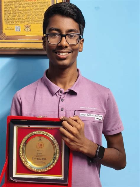 Dr. Binu H P Honored with Desh Ratna Award: A Young Prodigy Who's ...