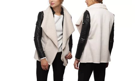 Women's Shawl-Collared Vest | Groupon Goods