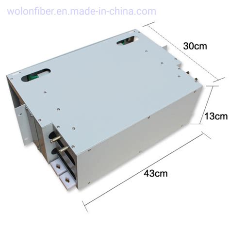 Chinese Factory SPCC Material Light Gray Color 4u Height 72 Port LC 144 ...