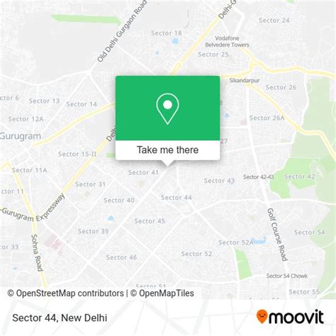 How to Get to Sector 44 in Gurgaon by Bus or Metro?