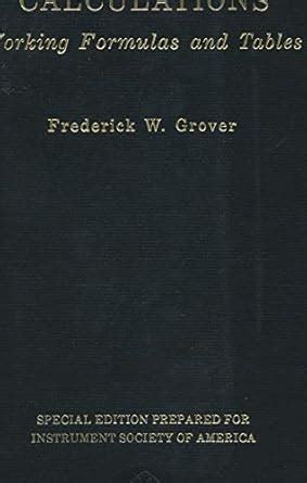 Inductance Calculations: Working Formulas and Tables : Grover ...