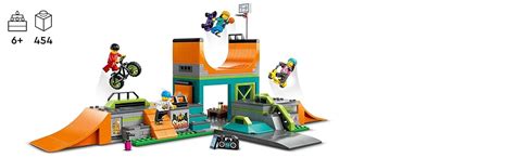 LEGO City Street Skate Park 60364 Building Toy Set