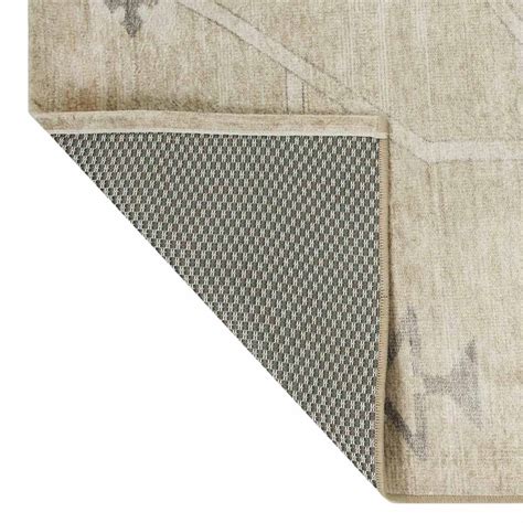 (B857) Honeybloom Astrid Printed Washable Accent Rug, 3x5