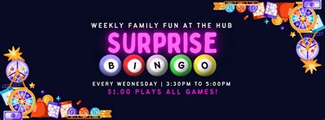 Surprise Wednesday Bingo , 111 NE Old Belfair Hwy, Belfair, WA, United ...