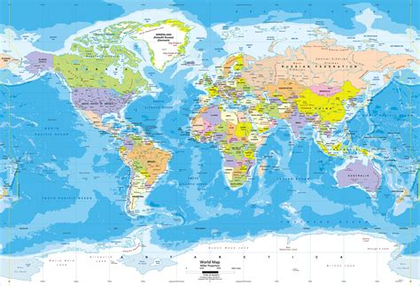 Full Size World Map 的图像结果