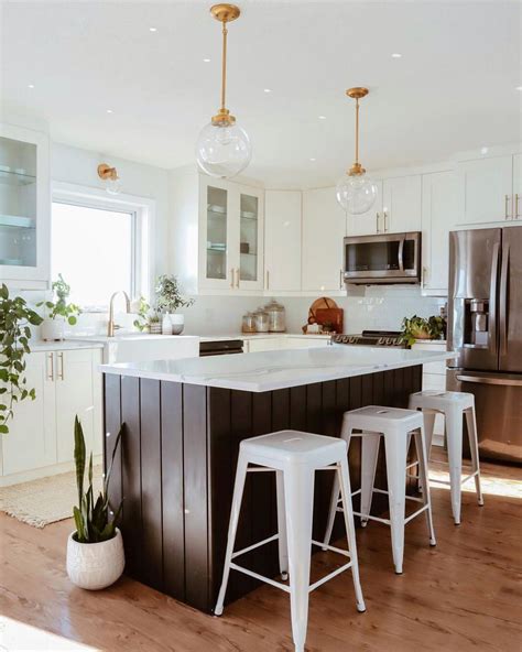 30 Beautiful Shiplap Kitchen Island Ideas For Farmhouse Elegance