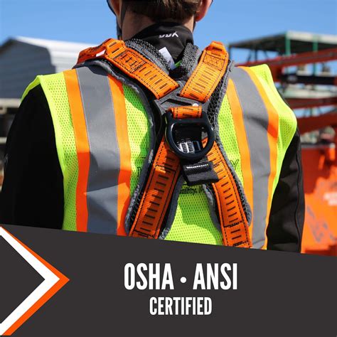 Buy Malta Dynamics Razorback Elite Sternal D-Ring Safety Harness Fall ...