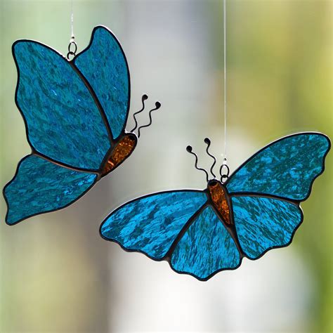 Stained Glass Butterfly Garden