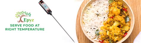 Epyz Digital LCD Cooking Food Meat Probe Kitchen BBQ Thermometer ...