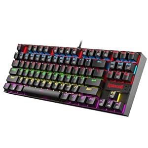 Amazon.in: Buy Redragon Kumara K552 Rainbow LED Backlit TKL Ten Key ...