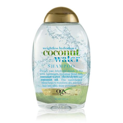 Buy OGX Weightless Hydration Coconut Water Shampoo 385ml Online at Low ...