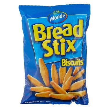 Buy Monde Breadstix Biscuits Snacks 130g Online | Carrefour KSA