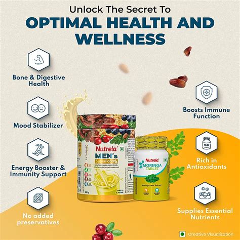 Patanjali Nutrela Men's SuperFood + Moringa Tablet (Combo ...