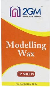 2GM Dental Modelling Wax 12 Sheet (Pink Color) 200gms/ No Surgical ...
