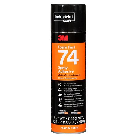 3M Foam Fast 74 Spray Adhesive, Clear, 16.9 oz Philippines | Ubuy