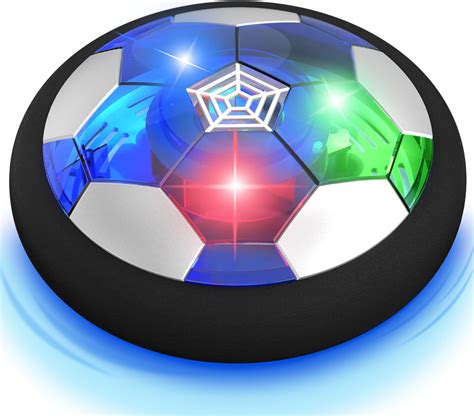 Hover Soccer Ball Boy Toy, Air Power Floating Hover Soccer with LED ...
