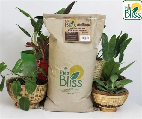 Trellis Bliss Enriched Garden Soil Mix (25Litres) – trellisblissindia