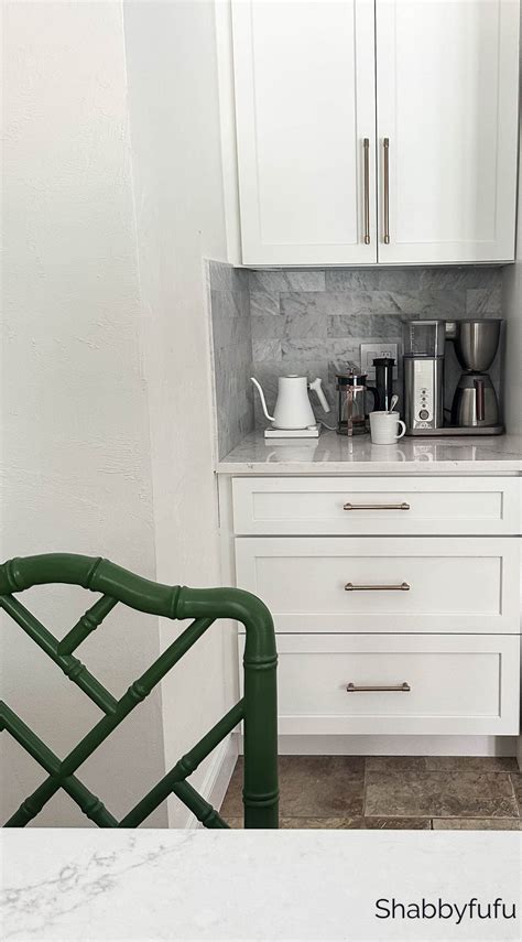 Coffee Bar Ideas - Set Up Guide For Your Kitchen - shabbyfufu.com