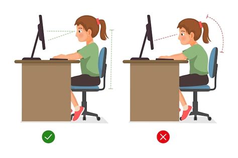Image result for Proper Position When Using Computer