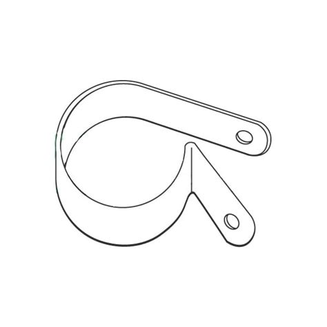 Newport Fasteners Cable Clamp, Nylon, 1/8 in Bundle Dia., Natural, 0. ...