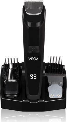 VEGA 9-in-1 Multi-Grooming Set with Beard/Hair Trimmer, Nose Trimmer ...