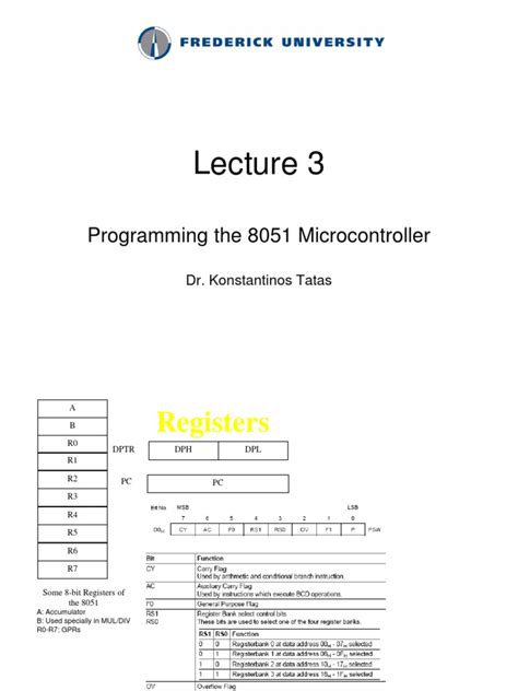 Programming the 8051 Microcontroller: An Introduction to Assembly Language Programming and ...