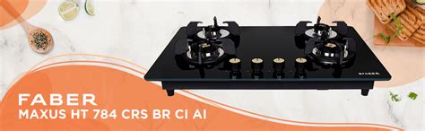 Faber Maxus HT784 CRS BR CI AI 4 Burner Hob/Hobtop