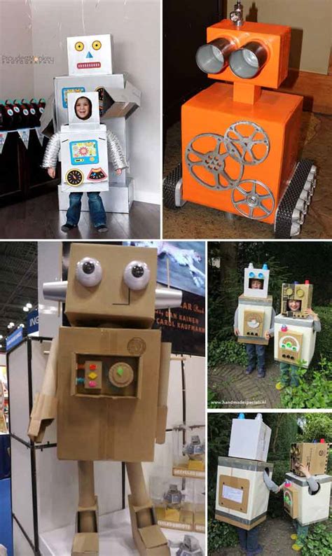 Comment Fabriquer Un Robot En Carton 的图像结果